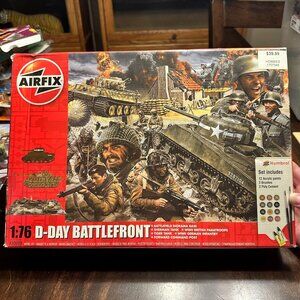 Airfix 1:76 D-Day Battlefront Model Kit  WWII Military